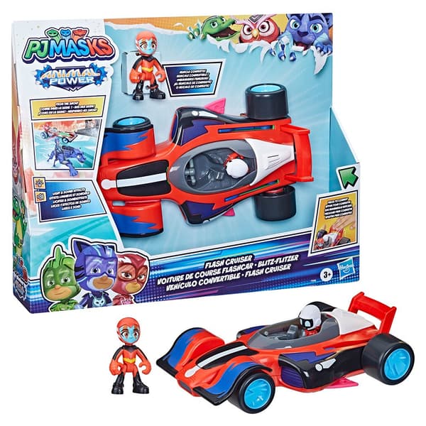 Pj Masks Cruiser Figur Flash Blå