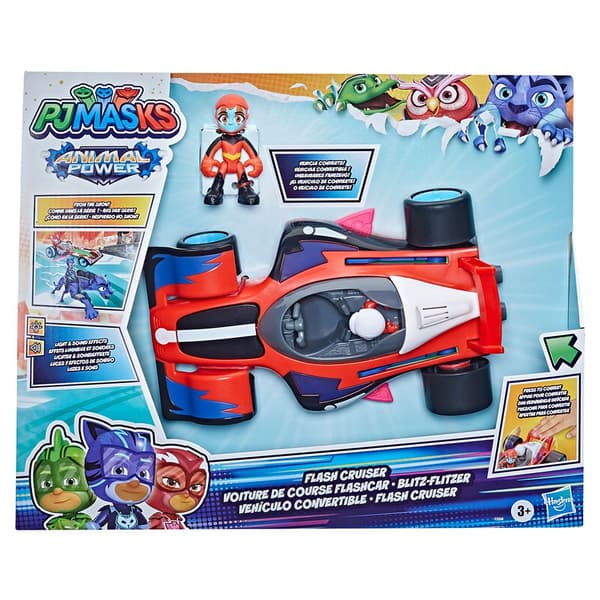 Pj Masks Cruiser Figur Flash Blå
