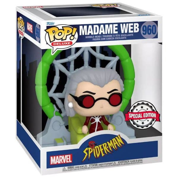 Funko Pop Marvel Spiderman Madame Web Exclusive Monivärinen