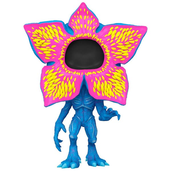 Funko Pop Stranger Things Open Face Demogorgon Black Light Exclusive Blå