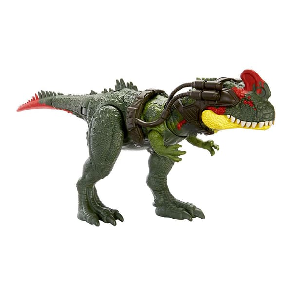 Jurassic World Figur Gigantic Trackers Sinotyrannus Grøn