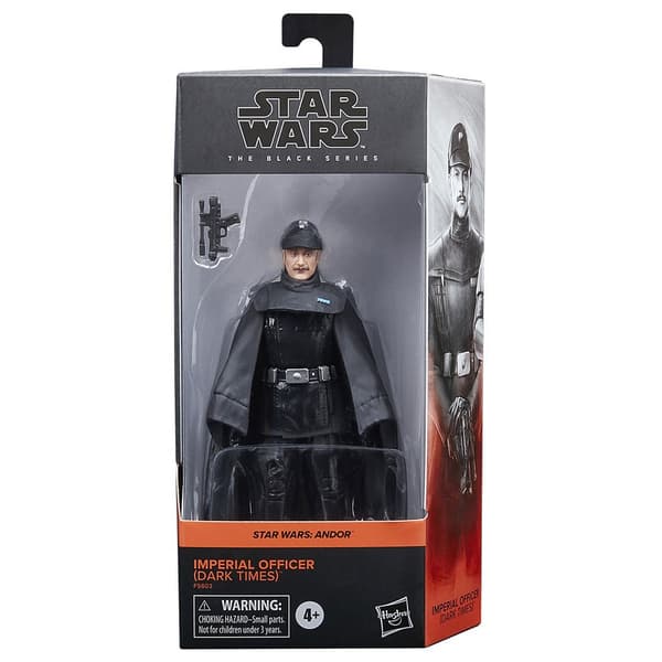 Star Wars Sort Serie Figur Andor Imperial Officer Sort