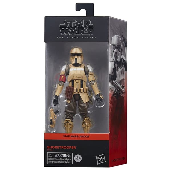 Star Wars Den Svarta Seriens Figur Andor Shoretrooper Flerfärgad