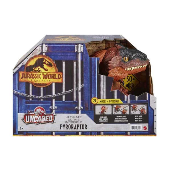 Jurassic World Figur Uncaged Ultimate Fire Dino Flerfarvet