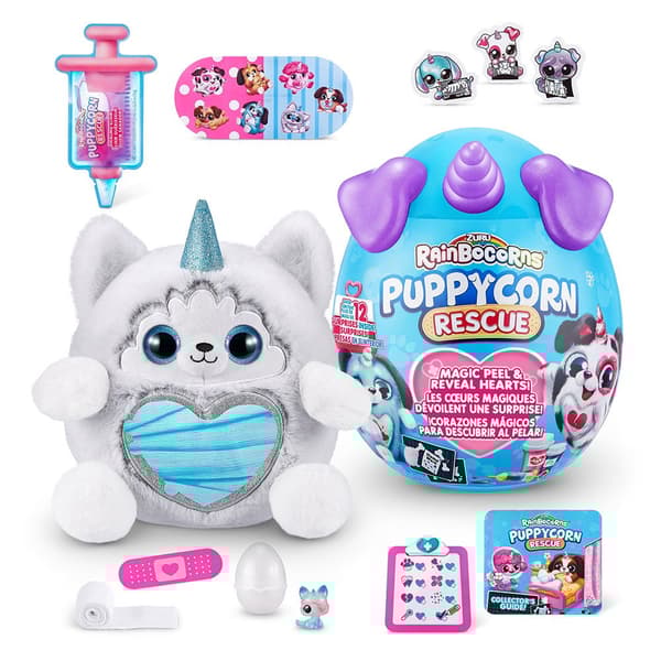 Bizak Rainbocorns Puppycorn Rescue Kultainen