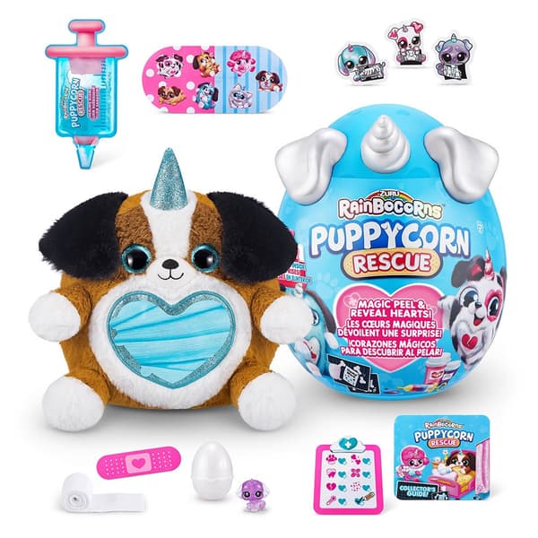 Bizak Rainbocorns Puppycorn Rescue Kultainen