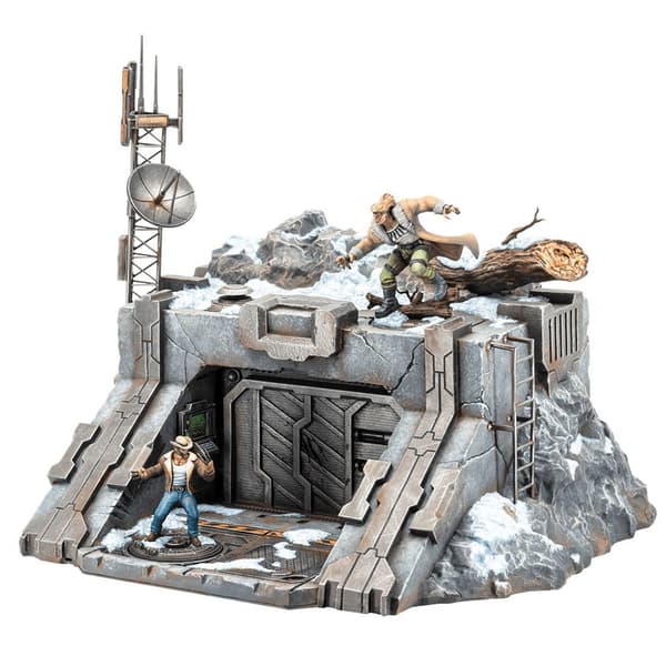 Atomic Mass Games Rival Panels: Weapon X Program (engelska) Figur Mcp: Silver