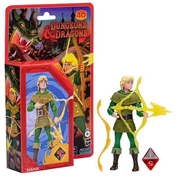 Dungeons & Dragons Från The Classic Animated S Hank Figur Serie Grönt