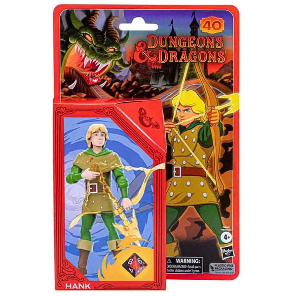 Dungeons & Dragons Från The Classic Animated S Hank Figur Serie Grönt