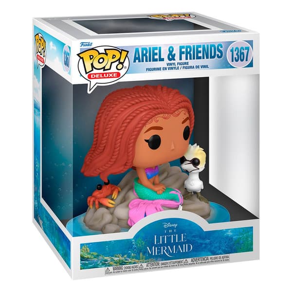Funko Askungen Ariel Och Vänner Pop Deluxe Disney Rosa