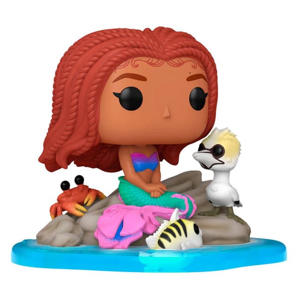 Funko Askungen Ariel Och Vänner Pop Deluxe Disney Rosa