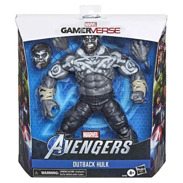 Avengers Marvel Outback Hulk Vengadores 20 Cm Grå
