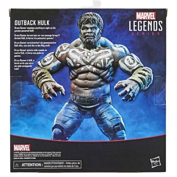 Avengers Marvel Outback Hulk Vengadores 20 Cm Grå