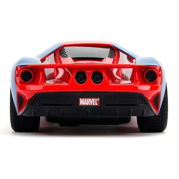 Marvel Rc Auto Paladone Spiderman Ford Gt 2017 Monivärinen