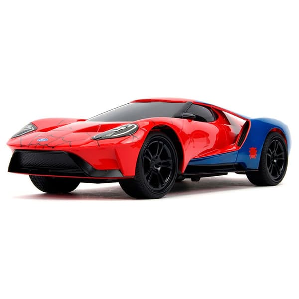 Marvel Fjernstyret Bil Paladone Spiderman Ford Gt 2017 Flerfarvet