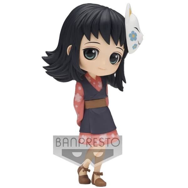Banpresto Demon Slayer Kimetsu No Yaiba Q Posket Makomo 13 Cm Flerfarvet