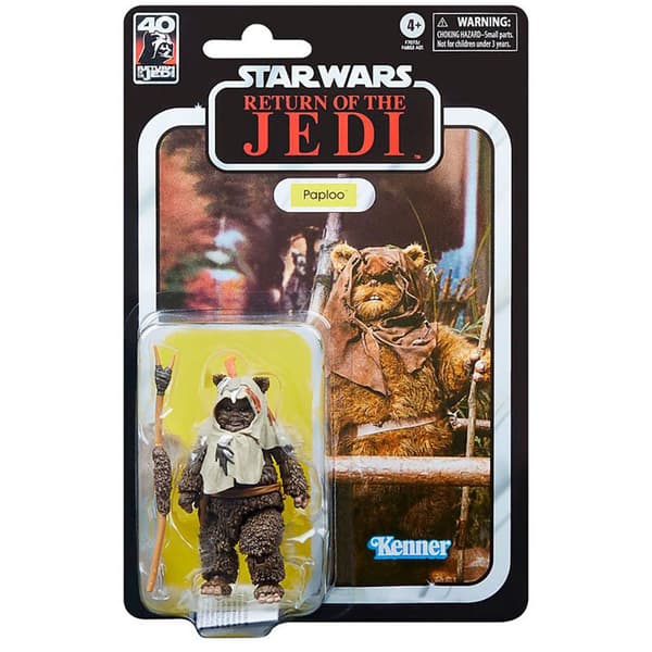Hasbro Figur Paploo 40th Anniversary Return Of The Jedi Star Wars 15 Cm Brun