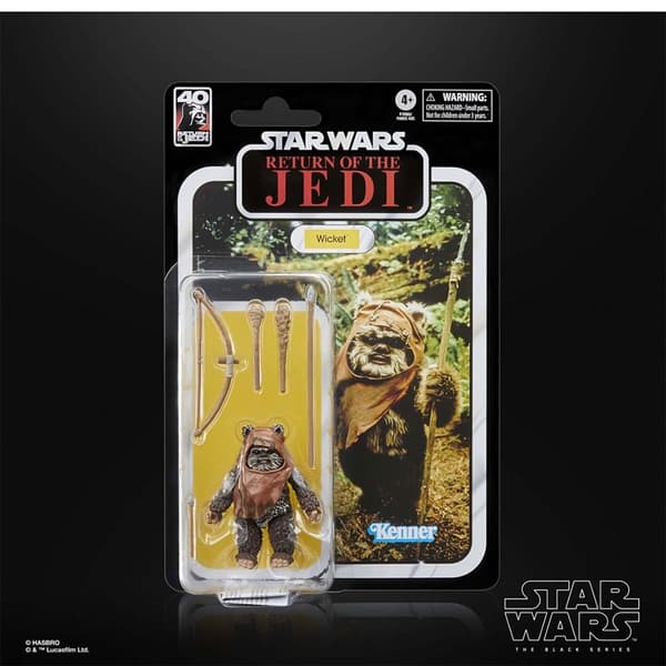 Hasbro Kuva Star Wars The Black Series Wicket Kultainen