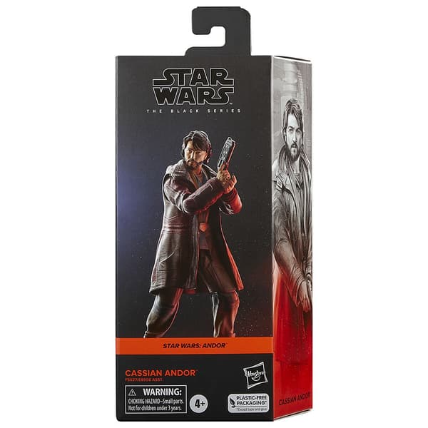 Hasbro Figur Star Wars The Black Series Cassian Andor Grå
