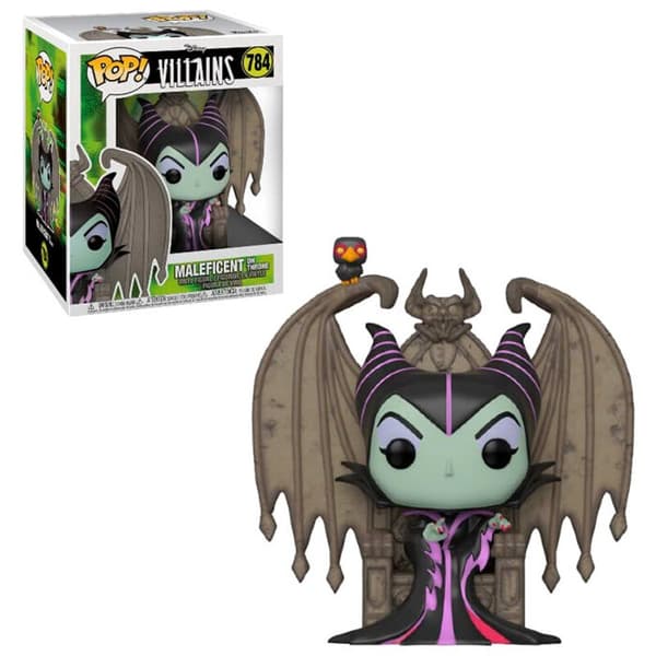 Funko Pop Disney Villains Maleficent With Throne Flerfärgad