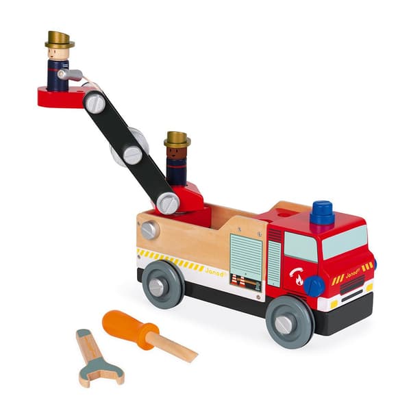Janod Brandbil Diy Flerfärgad 3-8 Years