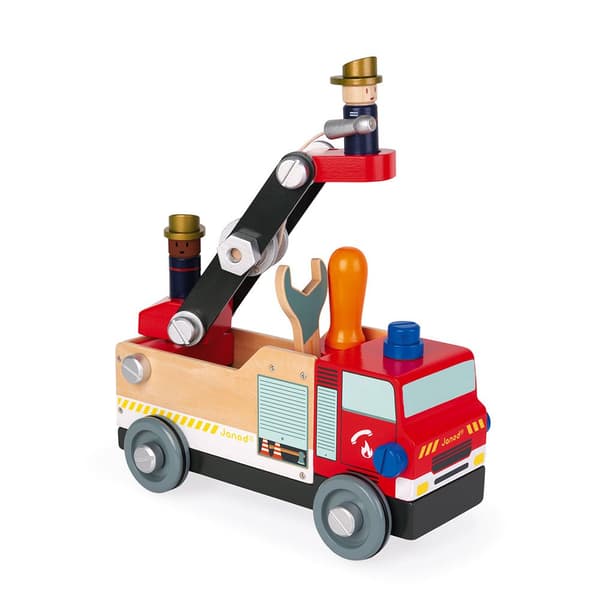 Janod Brandbil Diy Flerfarvet 3-8 Years