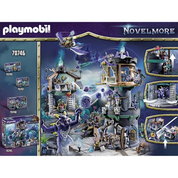Playmobil Av Novelmore Demon Violet Vale-portal Flerfärgad
