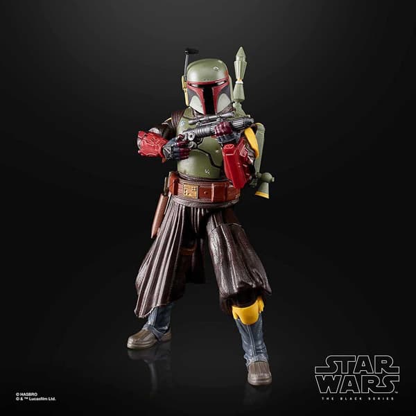 Star Wars Bl Figur Deluxe Bobf Boba Fett Flerfarvet