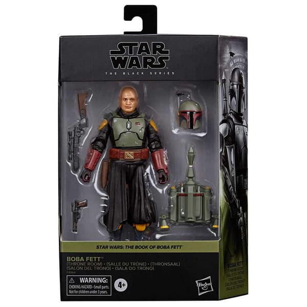 Star Wars Bl Figur Deluxe Bobf Boba Fett Flerfarvet