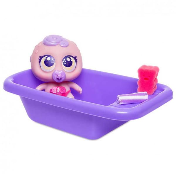 Bandai Bebis Neo Neo Flobbi Flobbbi Rosa Figur Flerfärgad