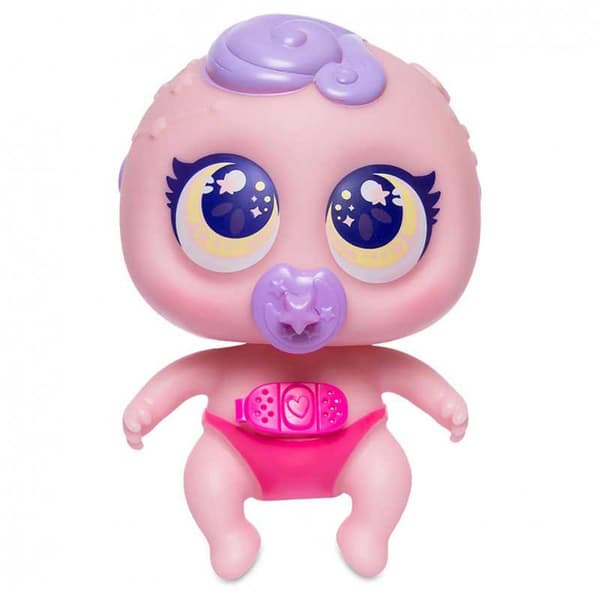Bandai Bebis Neo Neo Flobbi Flobbbi Rosa Figur Flerfärgad
