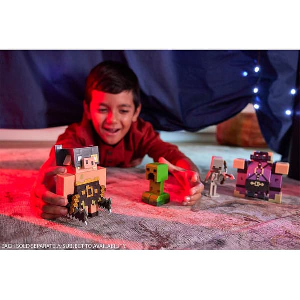 Minecraft Assorterede Nervøse Figurer Figur Legends Pack 2 Gylden