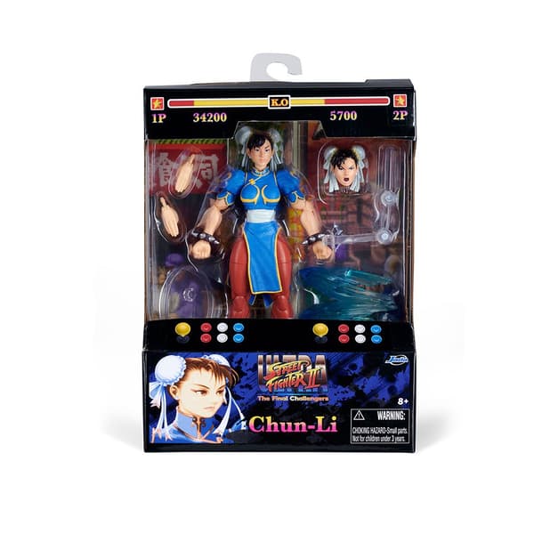 Jada Ii Chunli Street Fighter 15 Centimeter Figur Orange