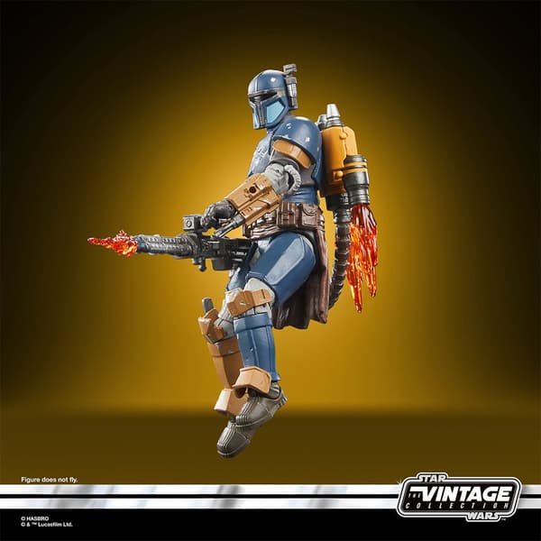 Star Wars Samling Vintage Paz Vizsla Figur La Flerfärgad