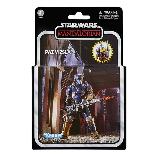 Star Wars Samling Vintage Paz Vizsla Figur La Flerfärgad