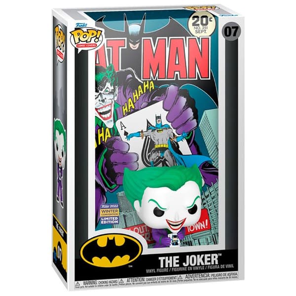 Funko Pop Comic Cover Batman The Joker Exclusive Flerfarvet