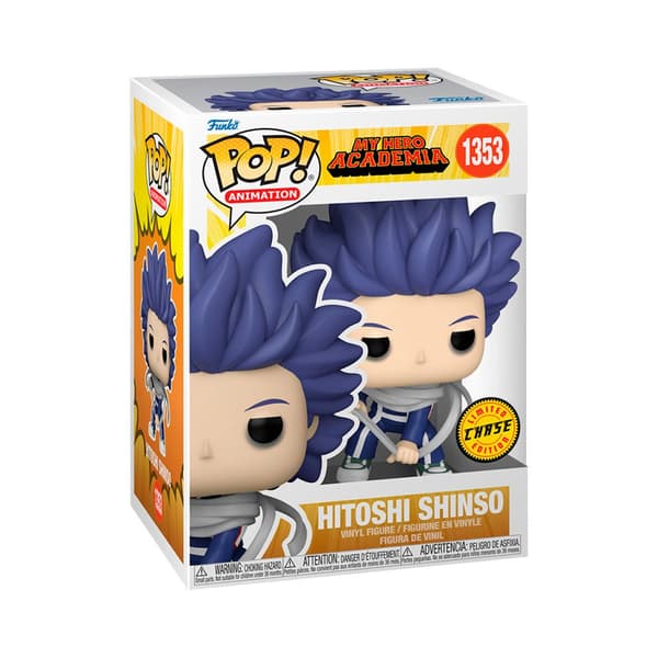 Funko Min Hjälte Animation Vinylfigurer Hitoshi Academia Pop! 9 Centimeter Sortiment (6) Blå