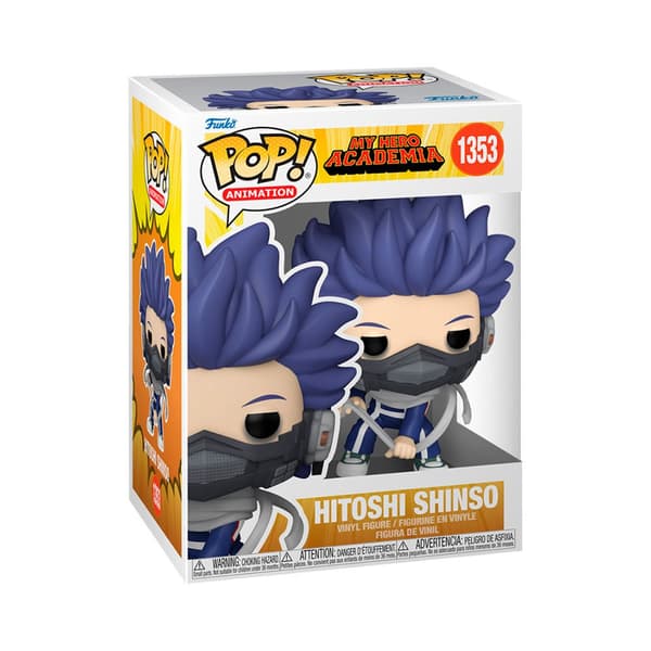Funko Min Hjälte Animation Vinylfigurer Hitoshi Academia Pop! 9 Centimeter Sortiment (6) Blå