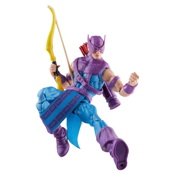 Hasbro Marvel Legends Avengers Hawkeye Skycycle 60 Vuosipäivä Hahmo Violetti