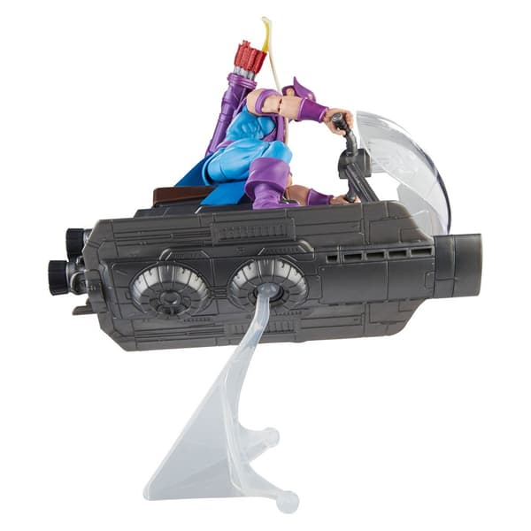 Hasbro Marvel Legends Avengers Hawkeye Skycycle 60 Vuosipäivä Hahmo Violetti