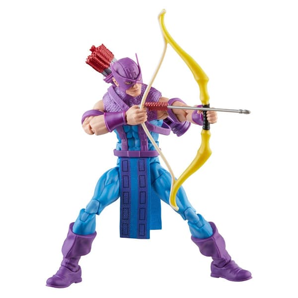 Hasbro Marvel Legends Avengers Hawkeye Skycycle 60 Vuosipäivä Hahmo Violetti