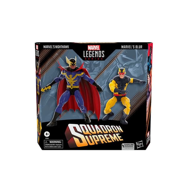 Hasbro Hahmo Marvel Legends Series Nighthawk And Blur Keltainen