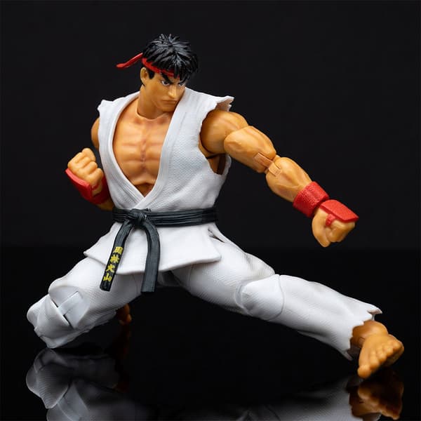 Jada Ii Ryu Street Fighter 15 Centimeter Figur Vit