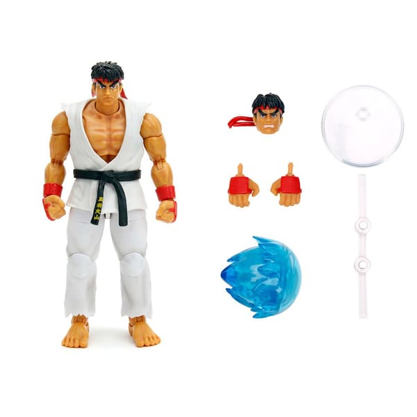 Jada Ii Ryu Street Fighter 15 Centimeter Figur Vit