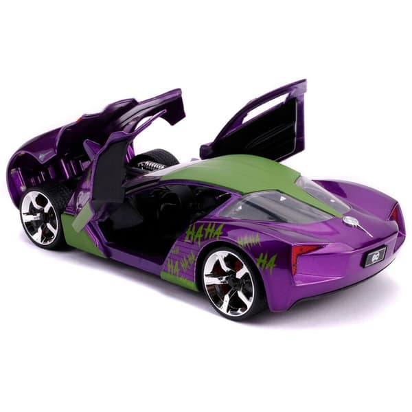 Dc Comics Figur Joker Chevy Corvette Stingray 2009 Flerfärgad