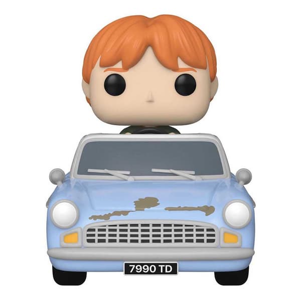 Funko Pop Harry Potter Ron Weasley In Flying Car Flerfarvet