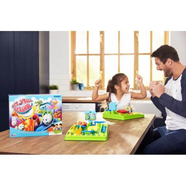 Den Sneda Scramble 1-spel