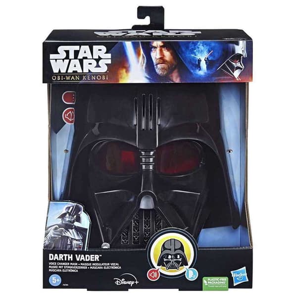 Star Wars Feature Mask Figur Darth Vader Sort