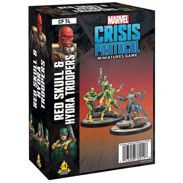 Atomic Mass Games Skull & Hydra Troops (engelsk) Figur Mcp: Flerfarvet