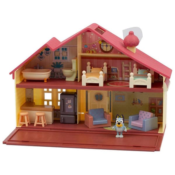 Famosa Figur Bluey Family House Playset Gylden
